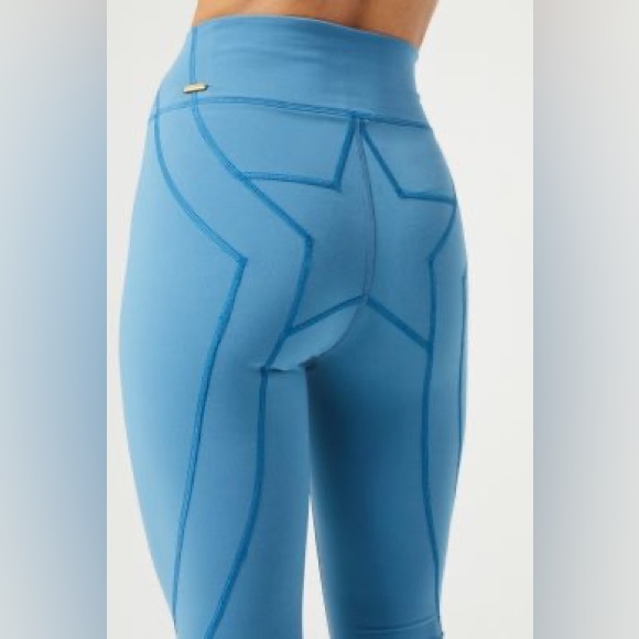 🌙L*SPACE Active Oceanside Star Power Legging🌙 - Picture 5 of 11